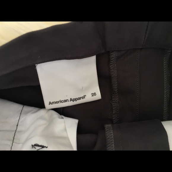 NWOT American Apparel Shorts Sz 25-26 Dark Navy - Picture 3 of 6